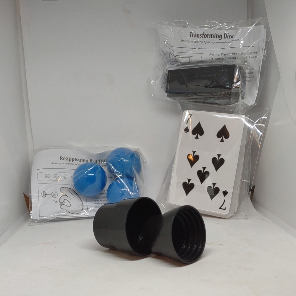 Magic Box 4 Amazing Tricks Set New Items In Box - No Rope - Picture 3 of 4